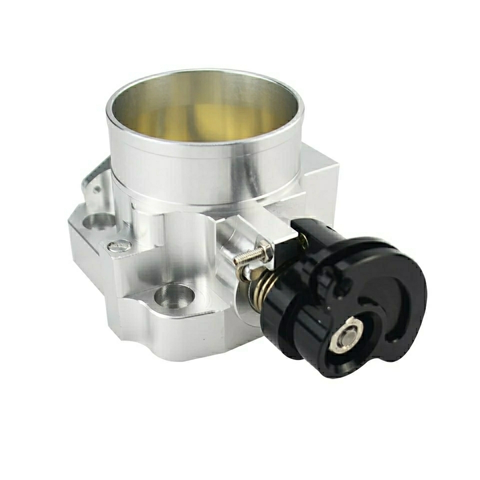 NA8 ビックスロットルボディ 64mm アルミ削り出し シルバー 線形