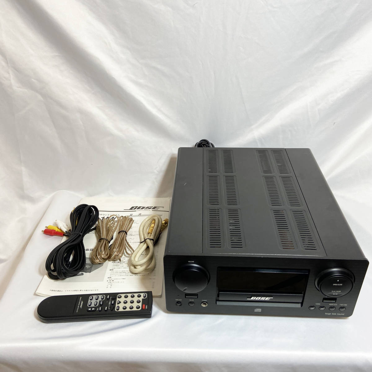 SSS-1MC BOSE ボーズ 小型レシーバーアンプ CDレシーバー リモコン付き