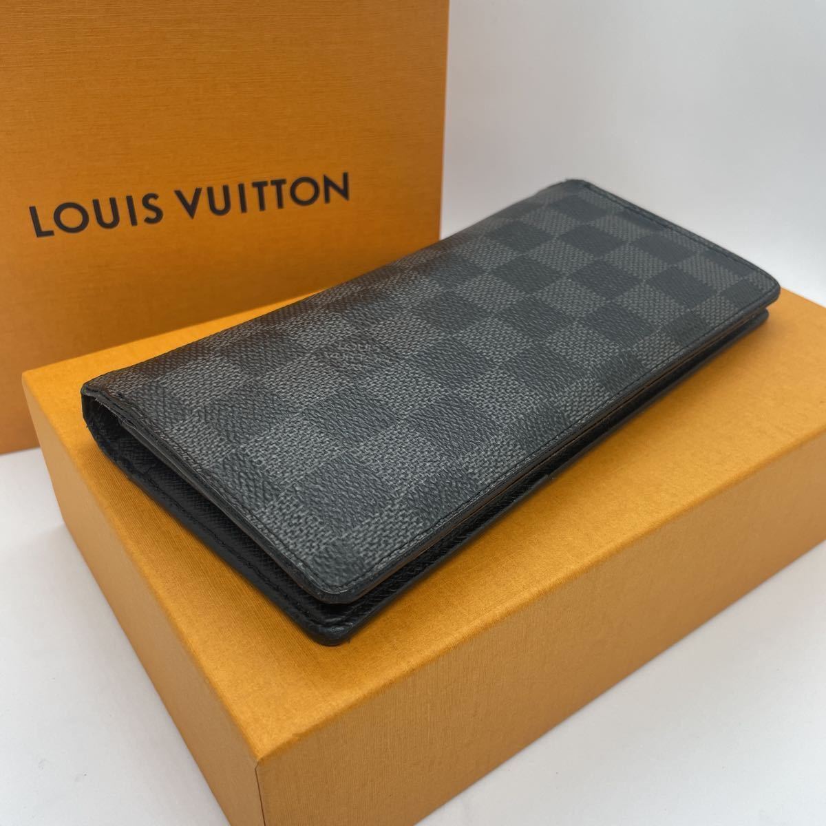 LOUIS VUITTON ルイヴィトン ダミエグラフィット ポルトフォイユブラザ 
