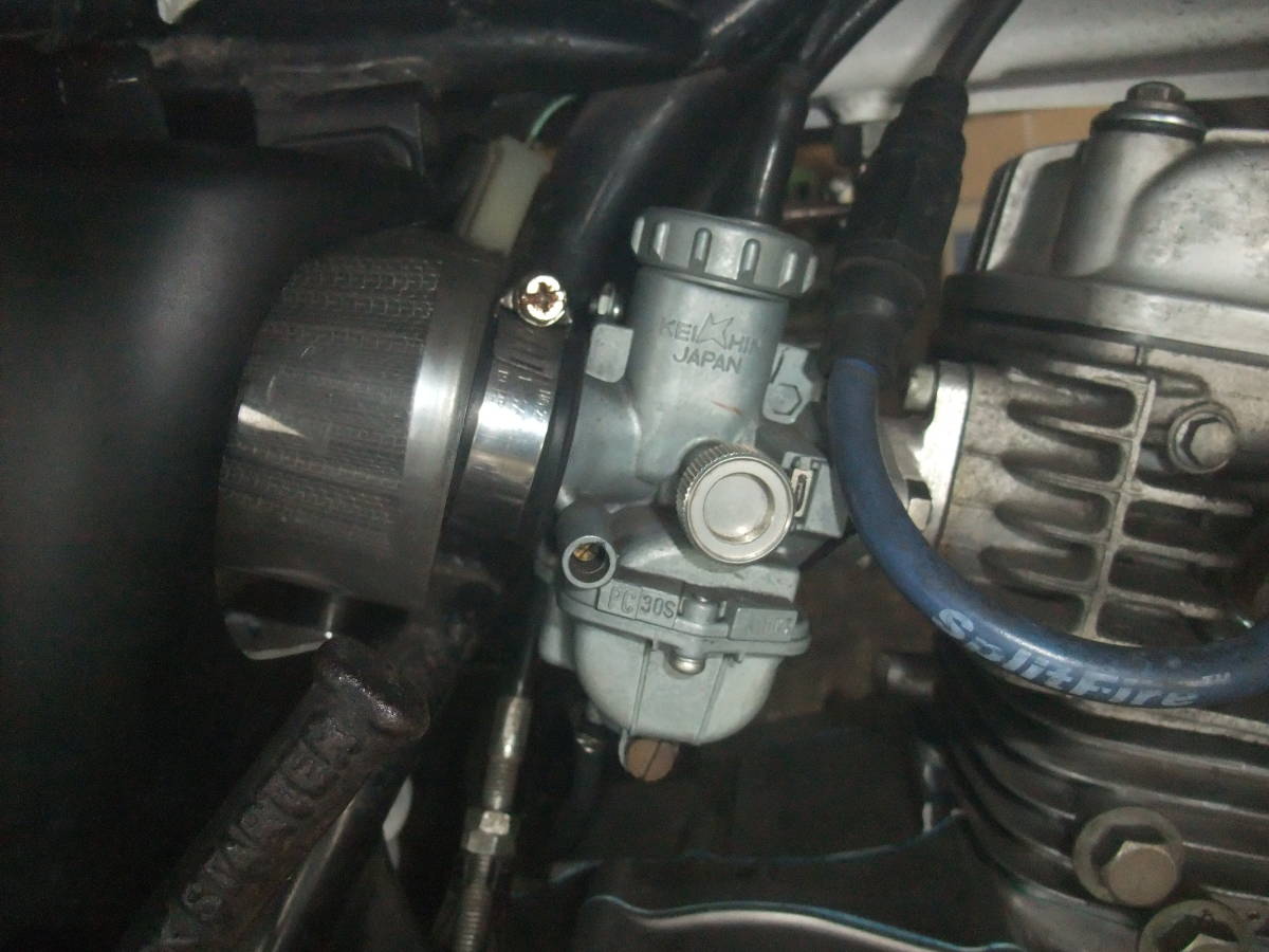 ホンダ　エイプ50 ボアアップ80cc？　キャブ車 実働　フルチョッパーカスタム　書類付き ホンダエイプ50 ボアアップ80cc？キャブ車 実働フルチョッパーカスタム
