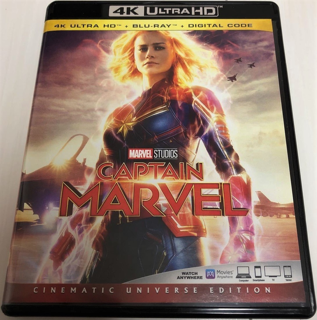 高画質4k キャプテン マーベル 2枚組版4k Ultra Hd ブルーレイ 日本語吹替 日本語字幕付 ブリー ラーソン ジュード ロウ 19年 外国映画 売買されたオークション情報 Yahooの商品情報をアーカイブ公開 オークファン Aucfan Com
