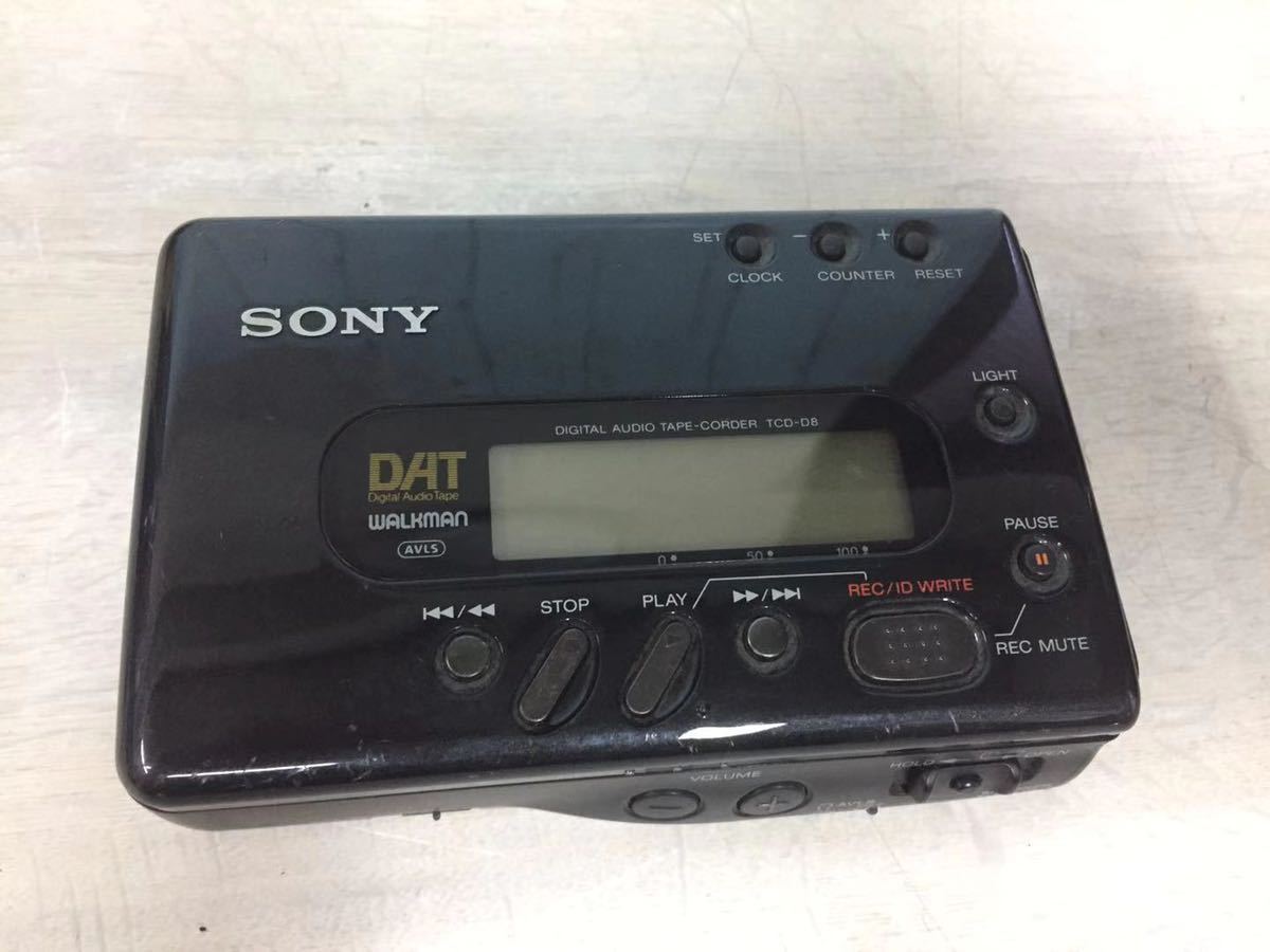 SONY DAT ウォークマン TCD-D8 本体のみ 通電のみ確認 （60s） SONY