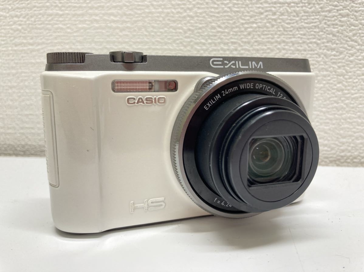 ☆動作確認済み☆CASIO EX-ZR1100 EXILIM ホワイト デジタルカメラ EX