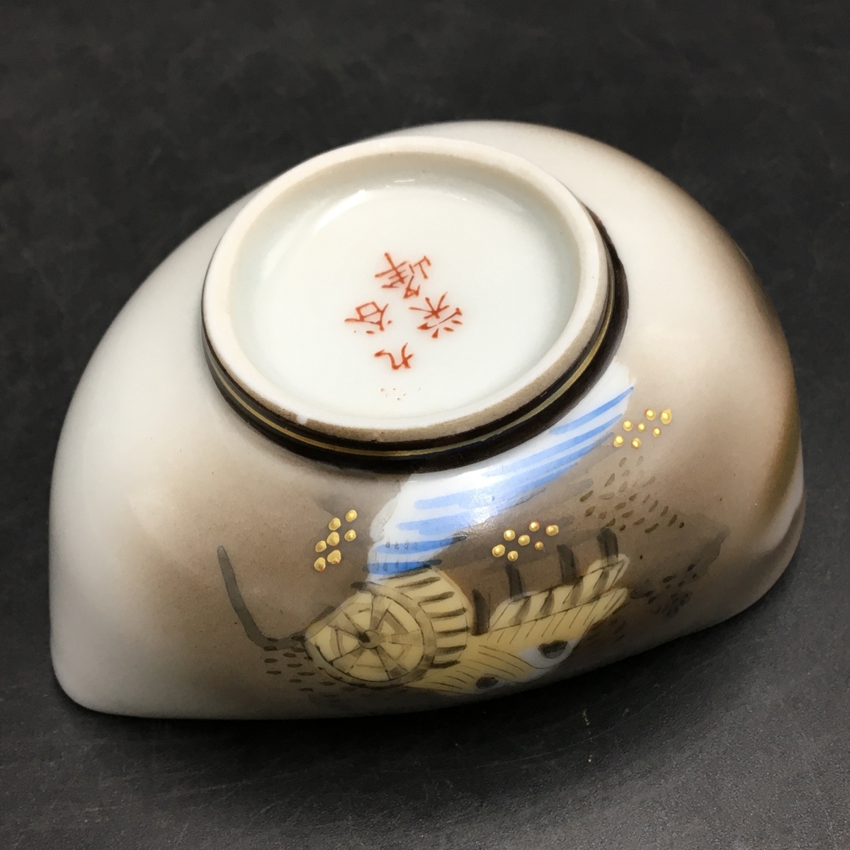 九谷焼 九谷 Yahoo!オークション 煎茶道具 宝瓶 湯冷し 煎茶器 龍山