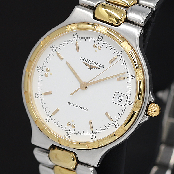 セール，大得価 1円 正規品 外観 ロンジン LONGINES 自動巻き コンクエスト L1.620.3 アンティーク メンズ腕時計 230A0100419(コンクエスト)｜売買されたオークション情報、yahooの商品情報をアーカイブ公開 - オーク コンクエスト