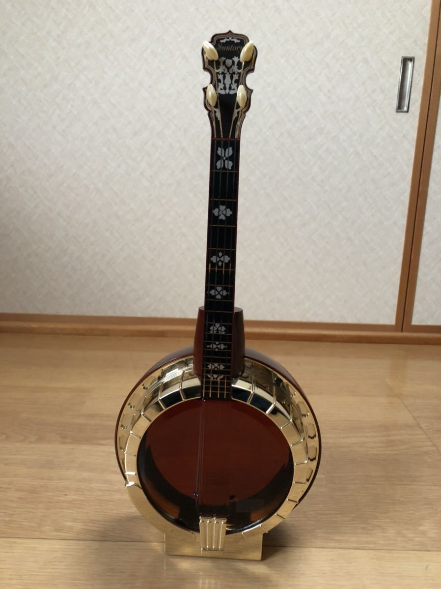 SANTORY サントリー エクストラ バンジョー型　ブランデー 楽器型 SUNTORY サントリー ブランデー エクストラ BRANDY EXTRA 古酒 楽器