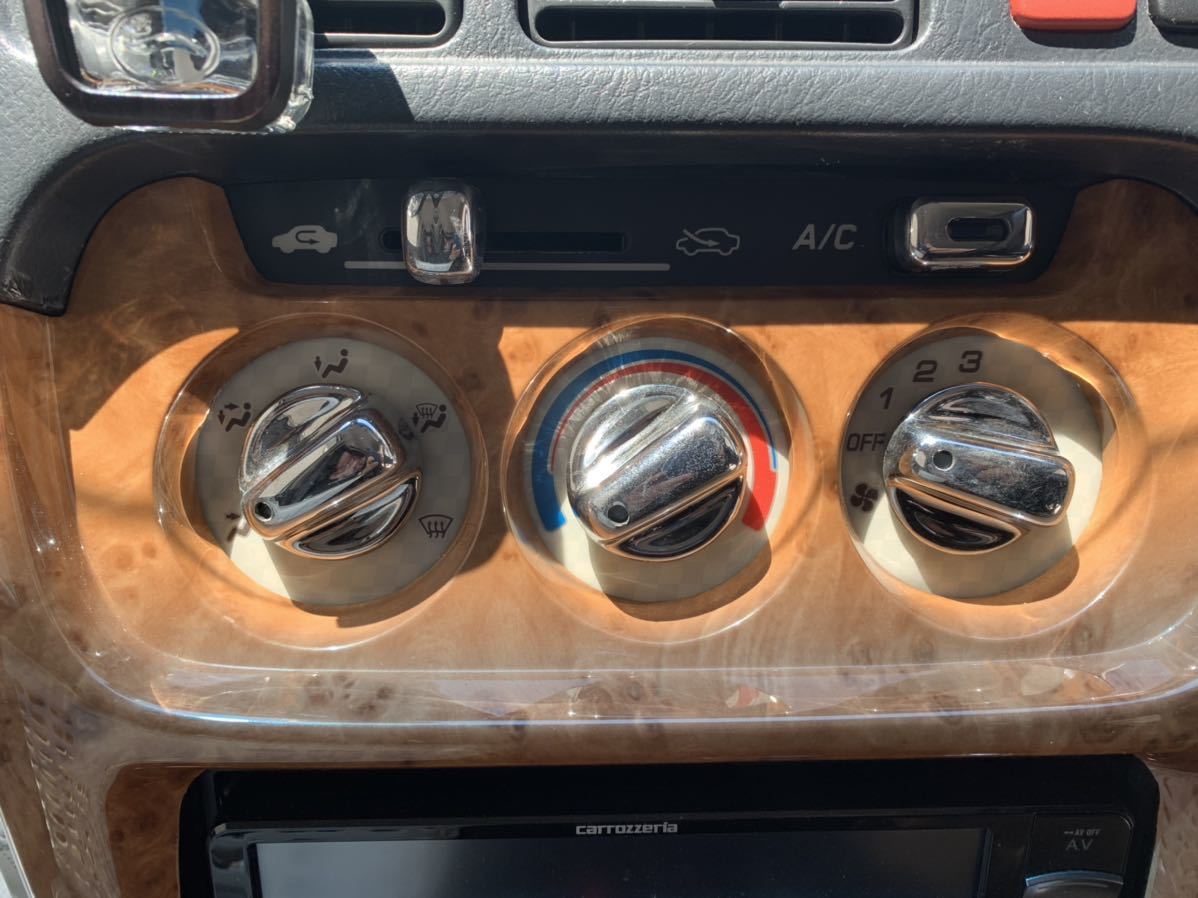 バモス アクティバン エアコンノブカバー メッキ 内装品 売買されたオークション情報 Yahooの商品情報をアーカイブ公開 オークファン Aucfan Com