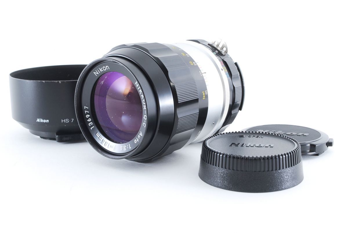 Auto 135mm Nikon Ai改 ニコン NIKKOR-Q・C | – Nikkor Ai改の通販 f3