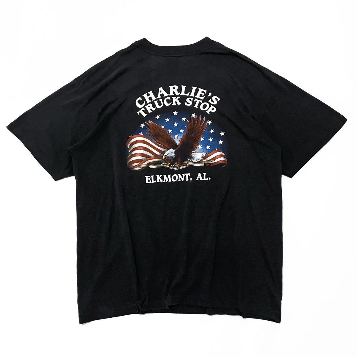 1スタ 3D EMBLEM【1992年(90s) USA製 Wild and Free ビンテージ T 