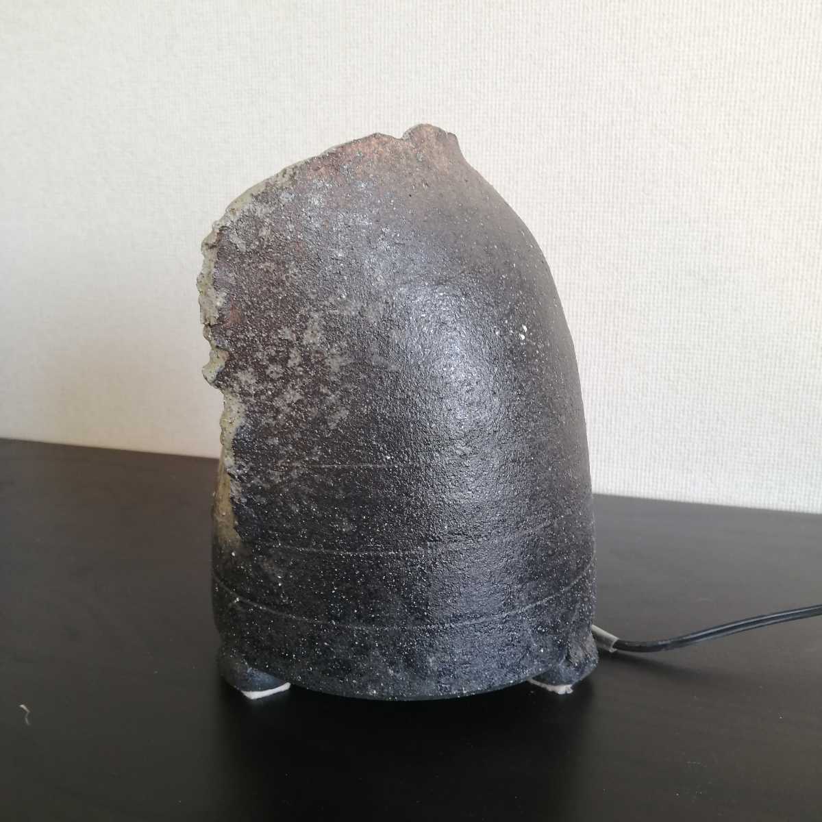 信楽焼　間接照明