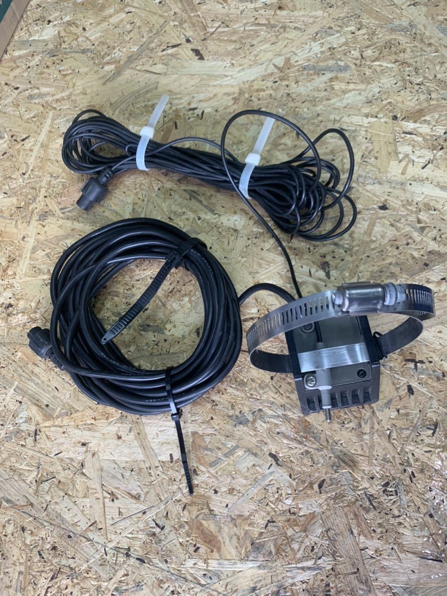 ホンデックス HONDEX 振動子 水温センサー 電源セット 0 1 魚群探知機