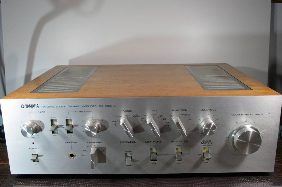 YAMAHA プリメインアンプ ヤマハ オーディオ機器 CA-1000 Ⅱ 外観美品 