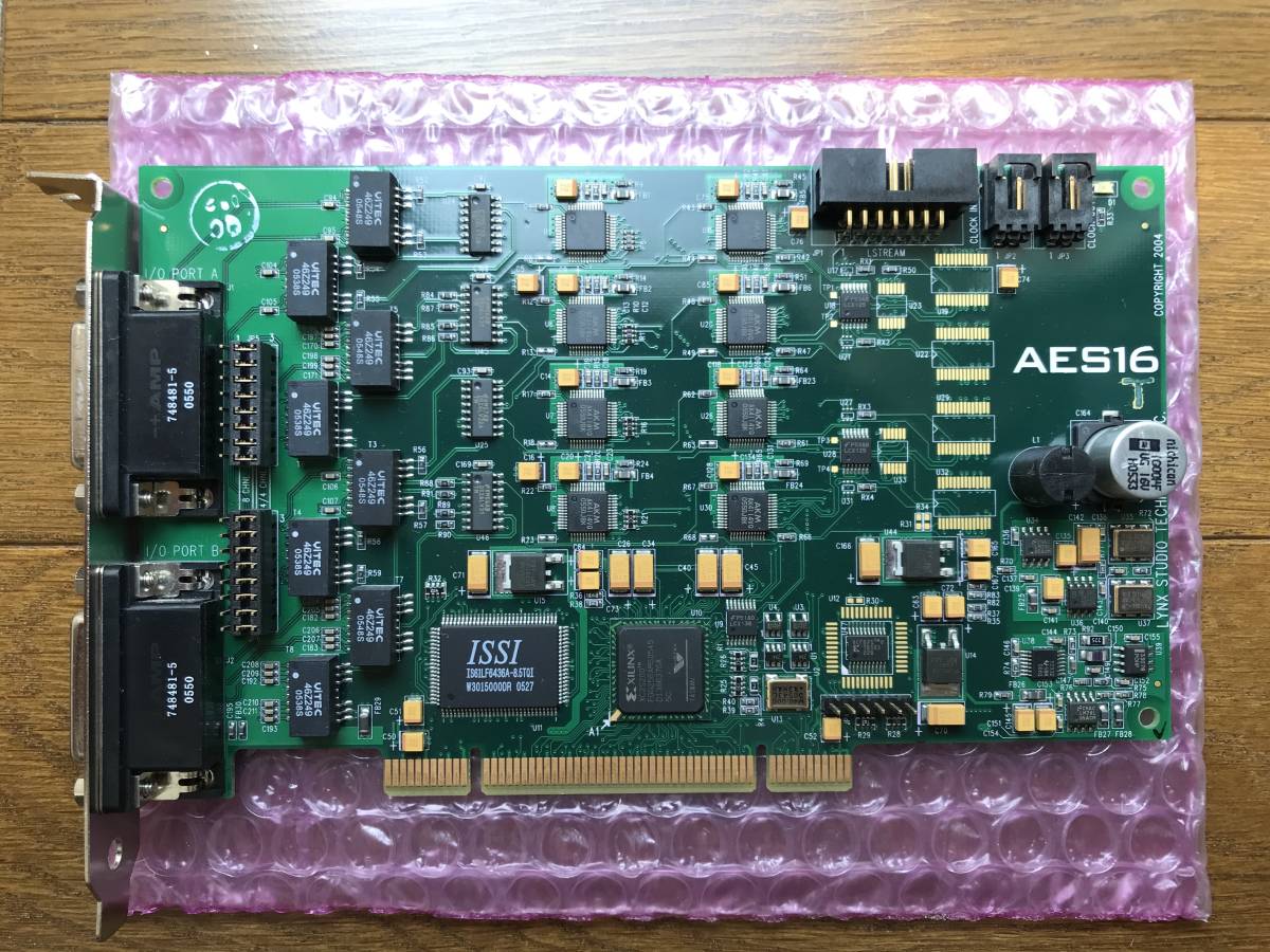 Lynx AES16 PCIサウンド カード AES/EBUデジタル モノラル16 ステレオ8 チャンネル入出力(サウンドカード)｜売買された ...