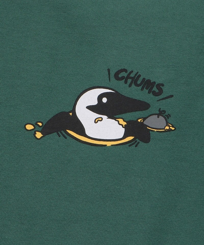 *未使用 * メンズ　チャムス CHUMS ブービーインチーズTシャツ Booby in Cheese Mサイズ　Sage 送370円 Tシャツ CHUMS チャムス 2025春夏新色追加チャムス 半袖T 接触冷感（ブランドチャムス）（Tシャツ・カットソー