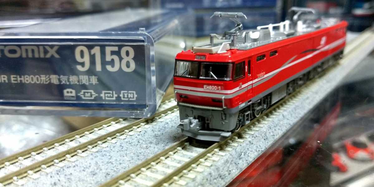 ＴＯＭＩＸ☆９１５８☆ＪＲＥＨ８００形電気機関車(特別なトワイライトエクスプレス)１号機☆牽引機☆カプラー加工済み☆_6