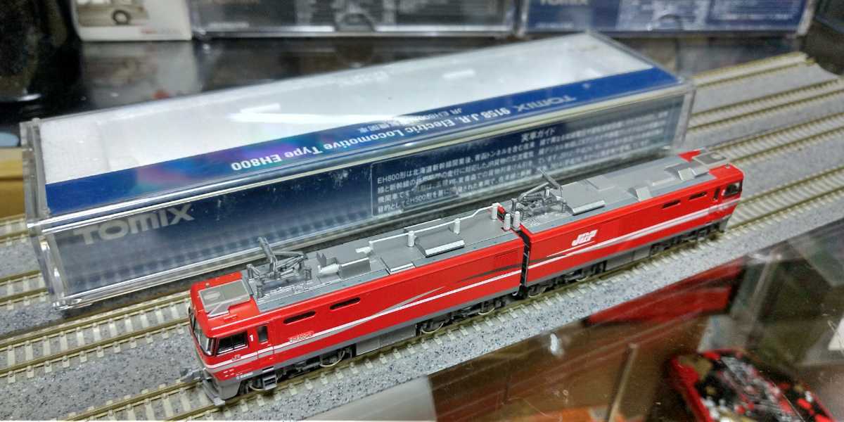 ＴＯＭＩＸ☆９１５８☆ＪＲＥＨ８００形電気機関車(特別なトワイライトエクスプレス)１号機☆牽引機☆カプラー加工済み☆_8