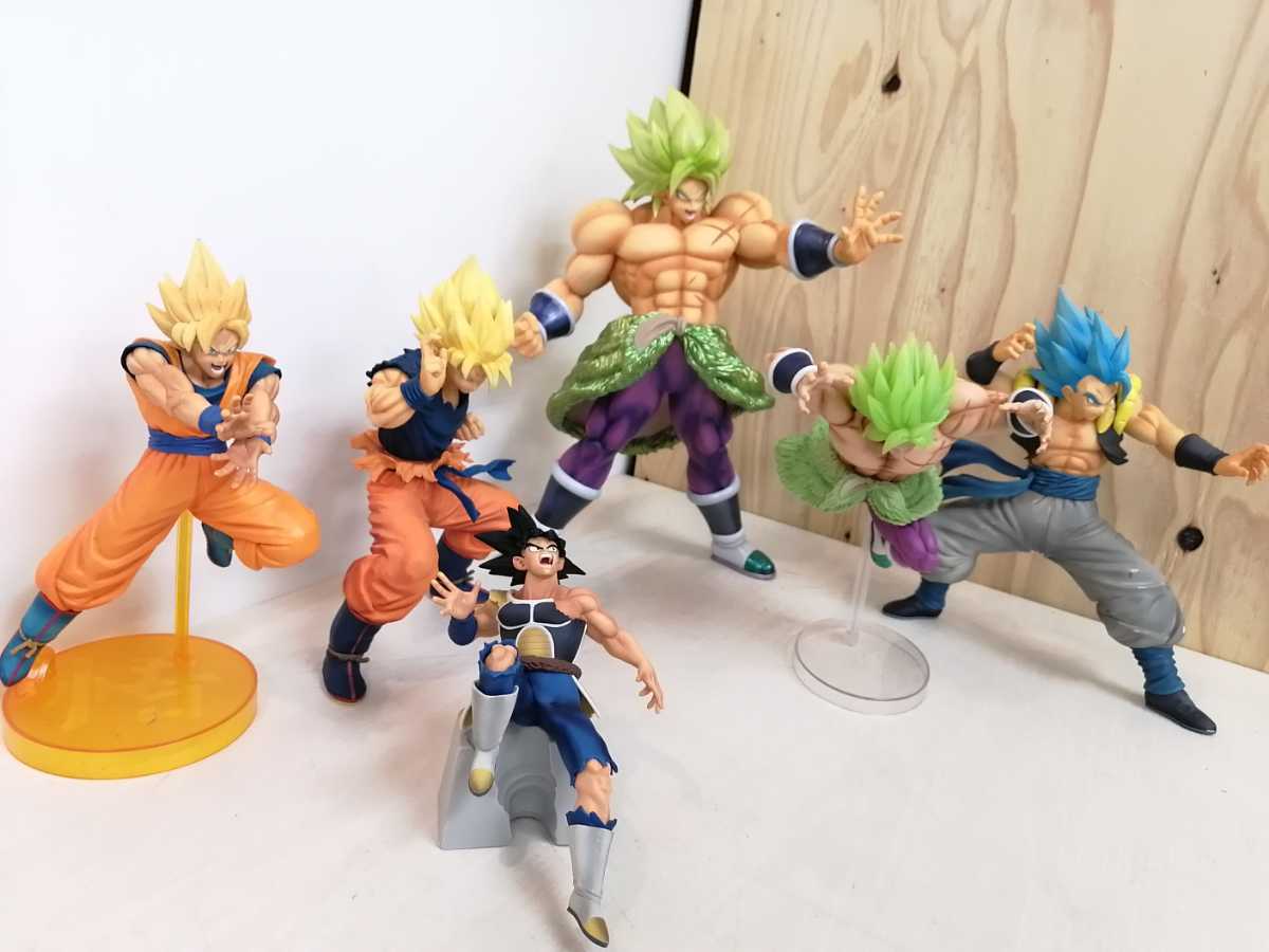 ドラゴンボール フィギュアセット くじ ブロリー 悟空 未来悟飯 ナムコ