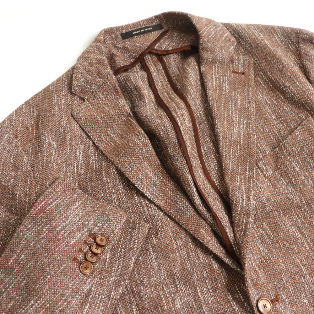 □HACKETT LONDON ハケット 定価8.7万 英国製ROBERT NOBLE社 シルク 