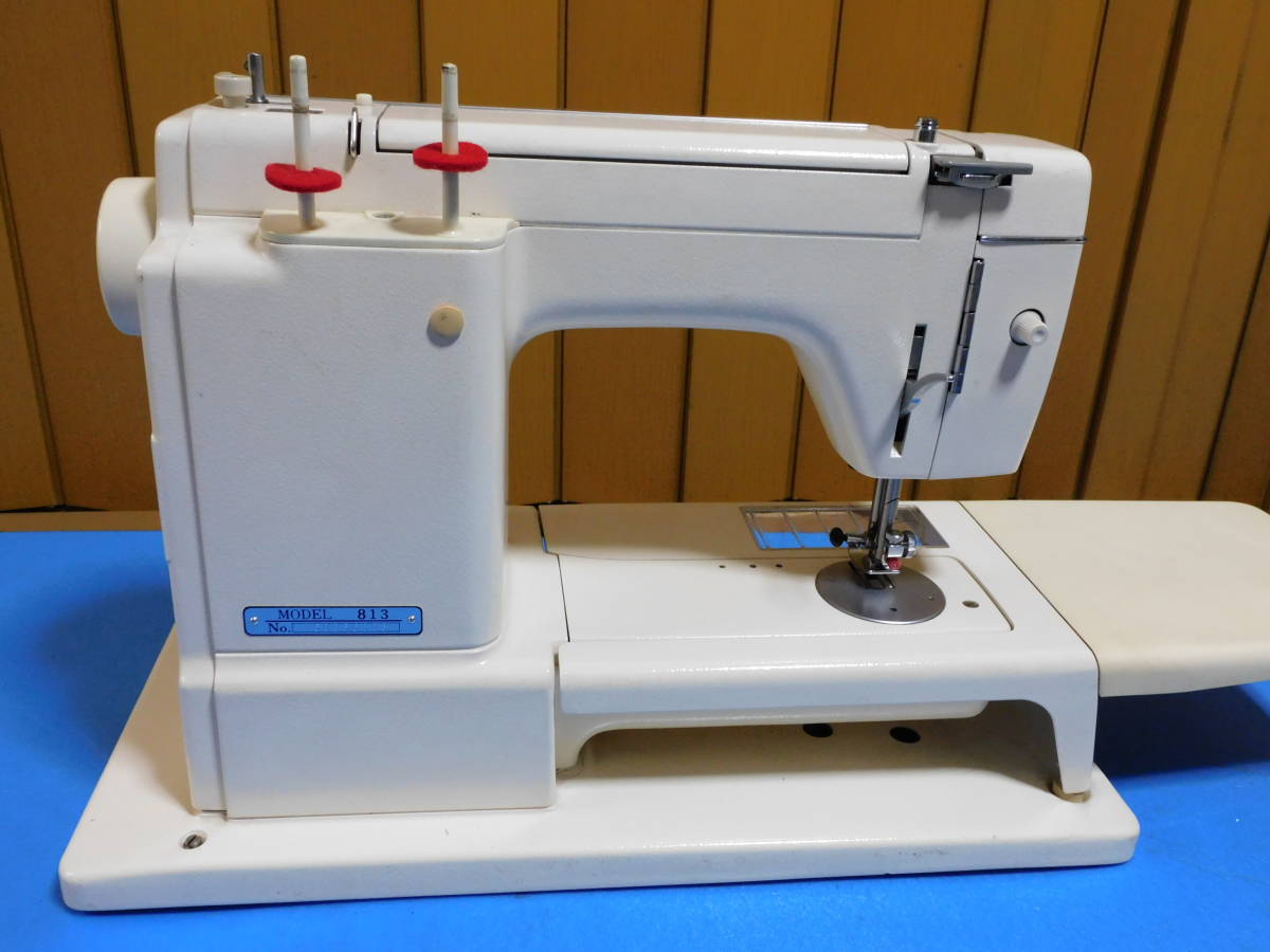 JANOME ジャノメ ミシン MODEL 813 EXCEL エクセル ペダル付 レトロ