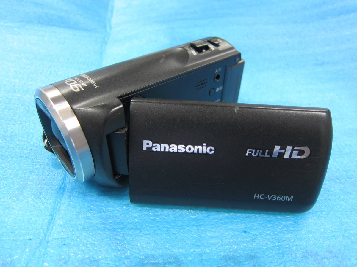 Panasonic HC-V360mバッテリー2個付 美品Panasonic HC-V360MS ビデオ