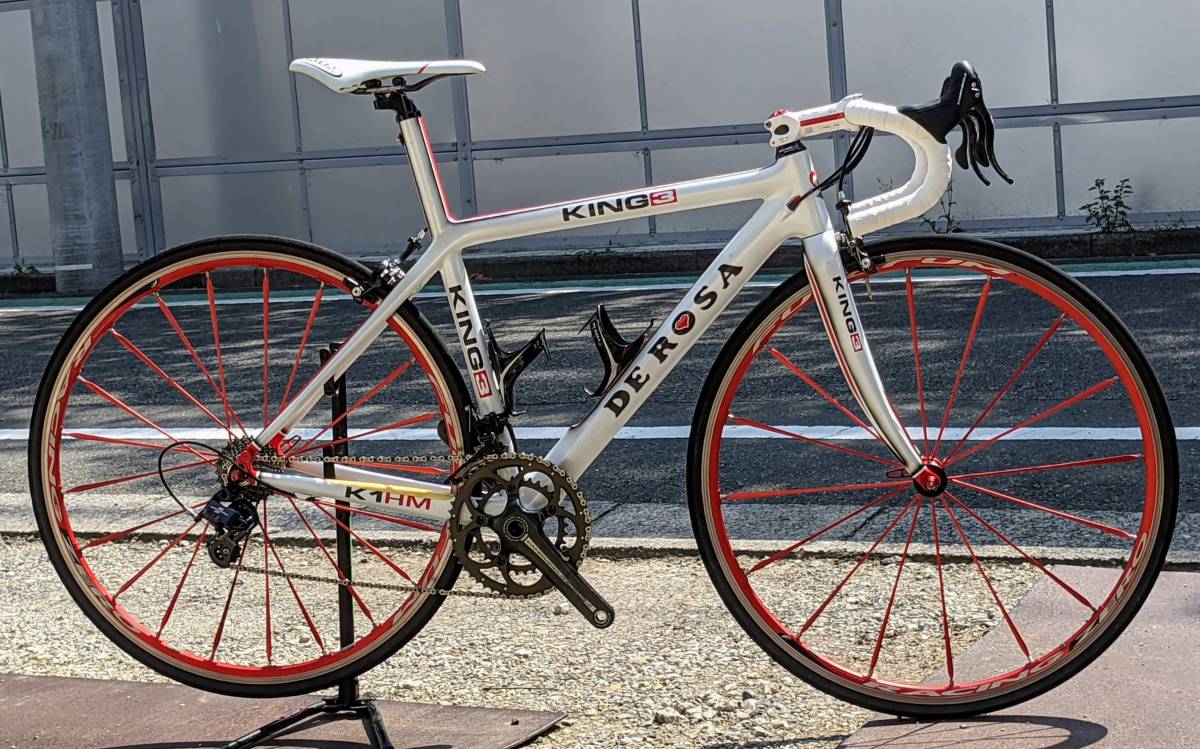デローザ + DEROSA KING3走行距離少Campagnolo RECORD11s FULCRUM 0 De 