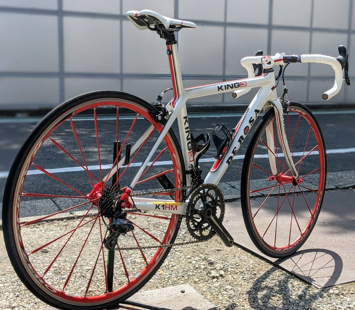 デローザ + DEROSA KING3走行距離少Campagnolo RECORD11s FULCRUM 0 De 