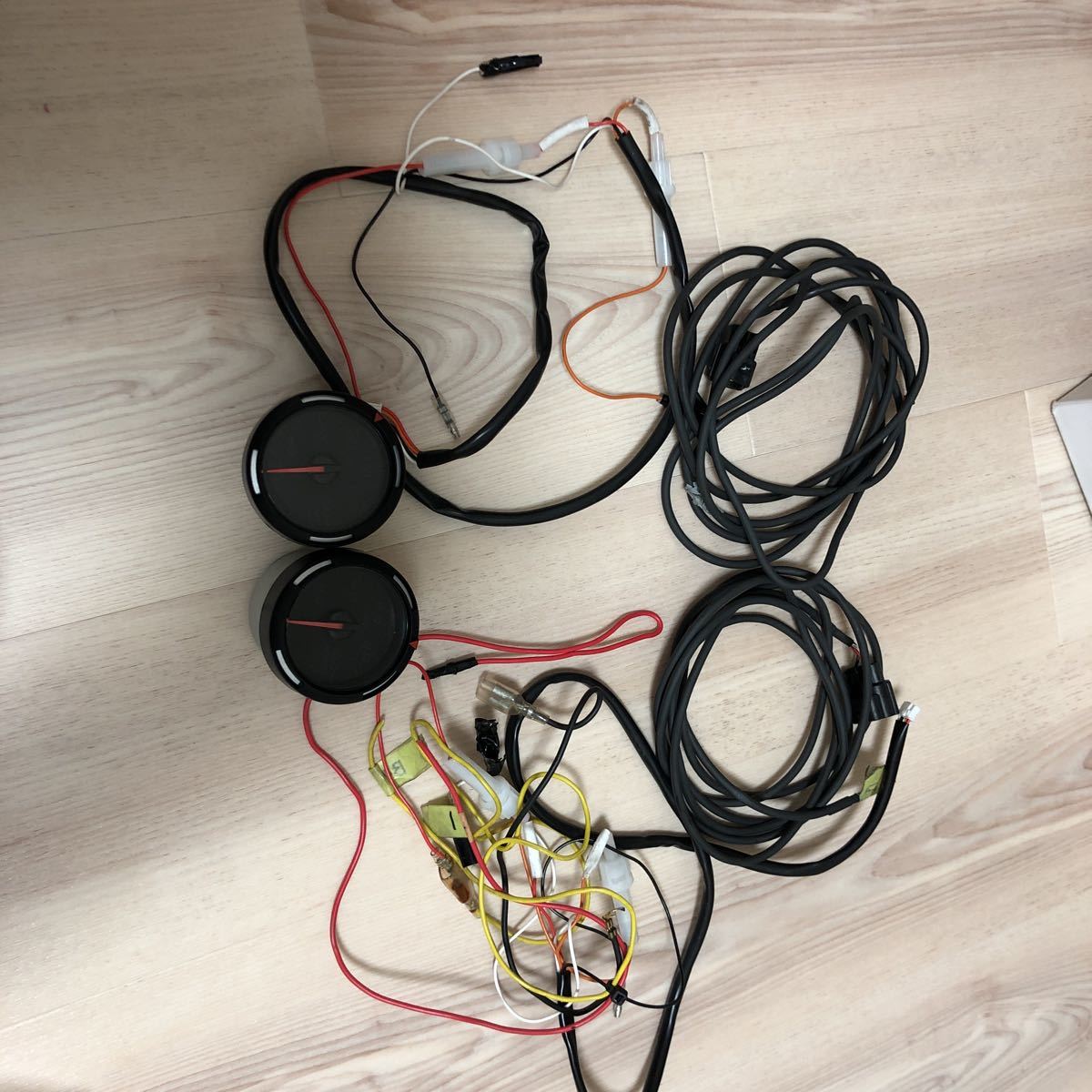 PIVOT WTM-R デジタル式水温計 Pivot OBD 水温計 赤文字表示 WTM-R