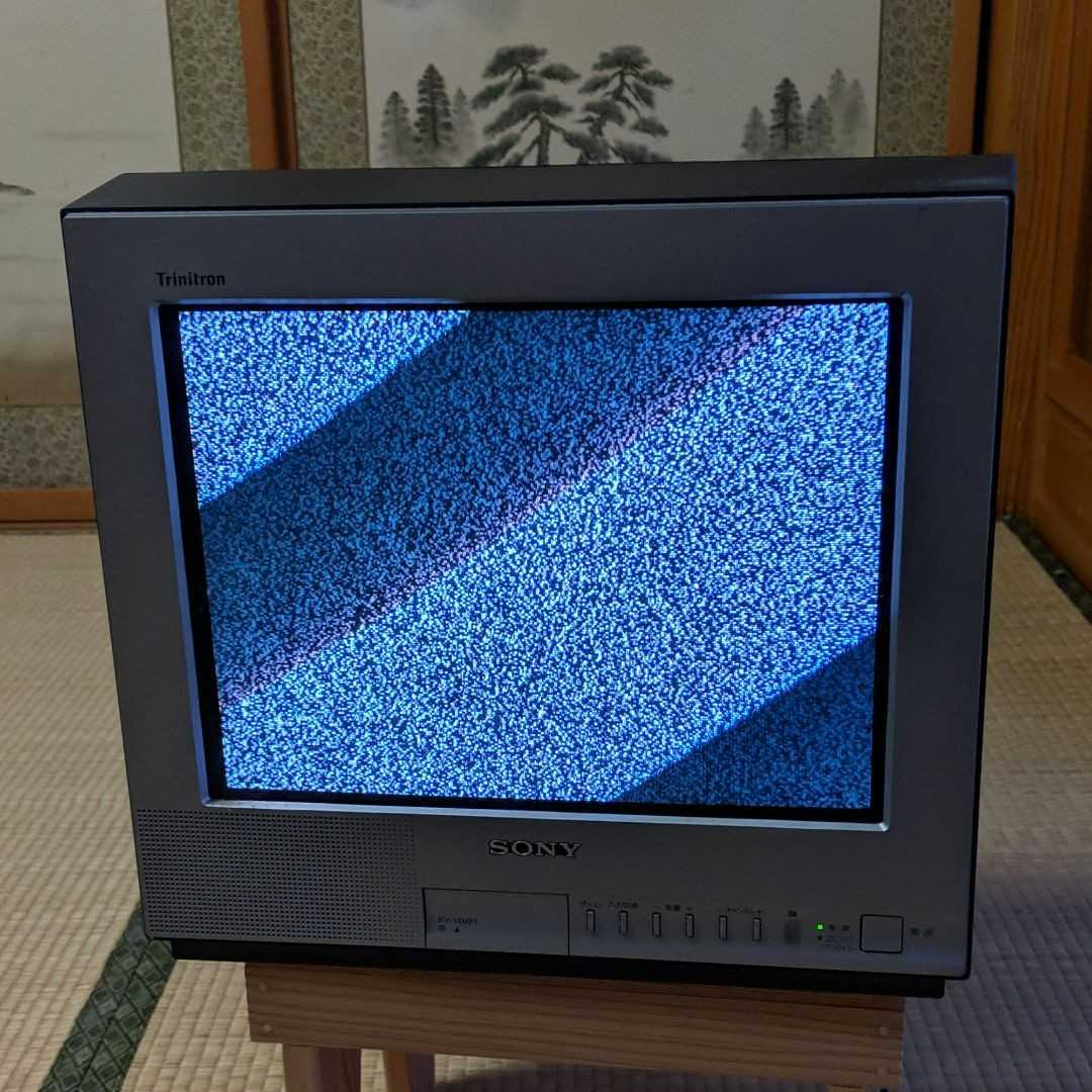 SONY トリニトロン ブラウン管テレビ ソニー 昭和レトロ - TRINITRON