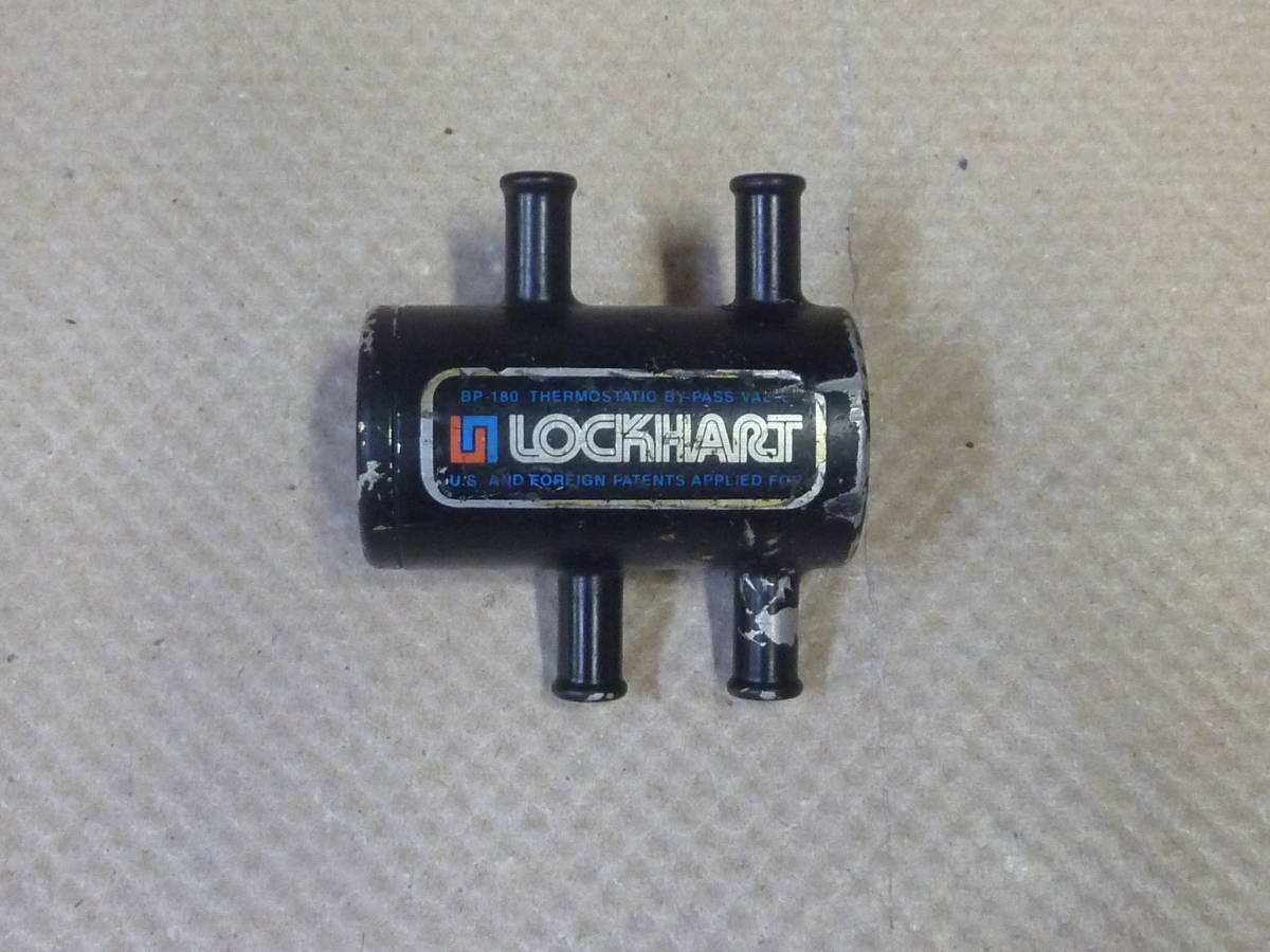 ロックハート　サーモスタット　当時物 ロックハート サーモスタット 当時物 - オイルクーラー 「ロックハート