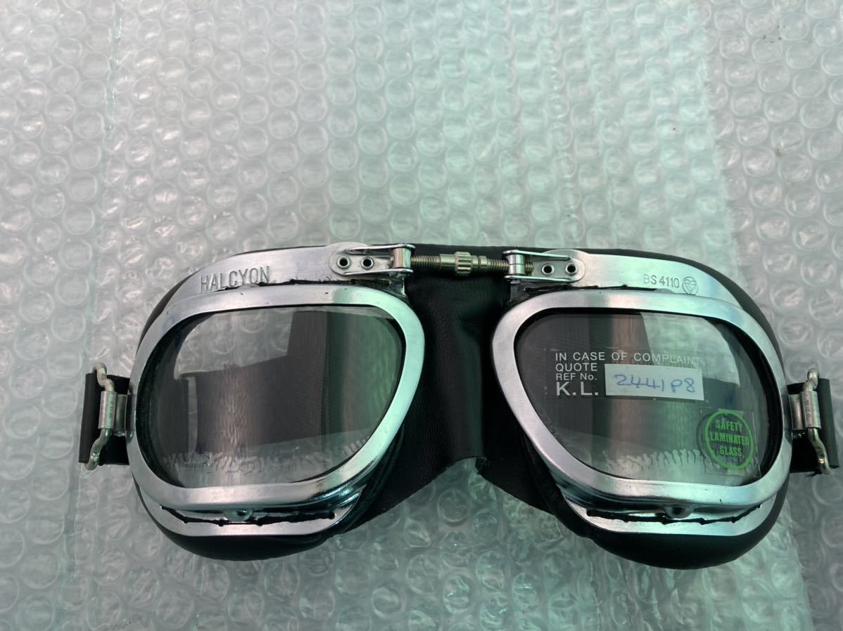 中古HALCYON MK10DXゴーグル クラシックゴーグル ※ビンテージ HALCYON