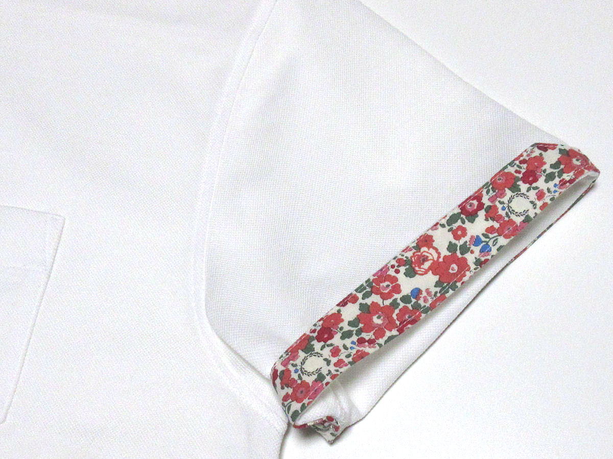 FRED PERRY フレッドペリー F1481 Liberty リバティ 花柄 プリント切替 