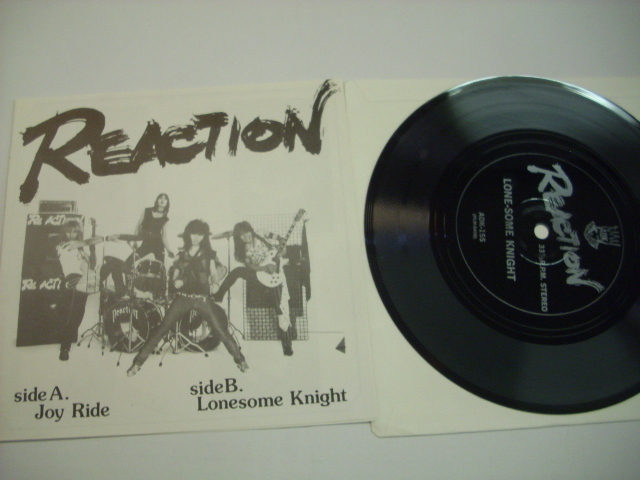 REACTION INSANE ⁄ Joy Ride ソノシート RIDE Yahoo!オークション