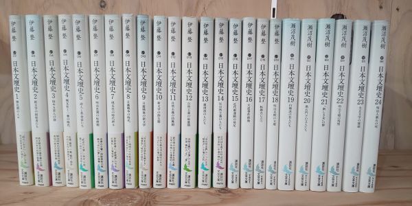 サ07/00【初版】日本文壇史 全24巻セット 伊藤整/瀬沼茂樹 1994～