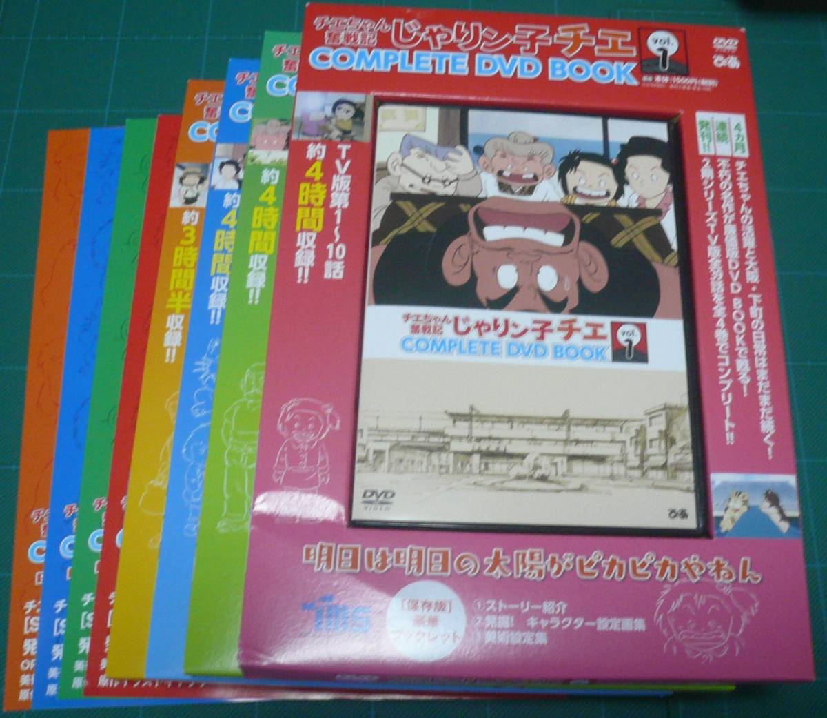 じゃりン子チエ 奮戦記 COMPLETE BOOK DVD 7本セット アニメ 完売