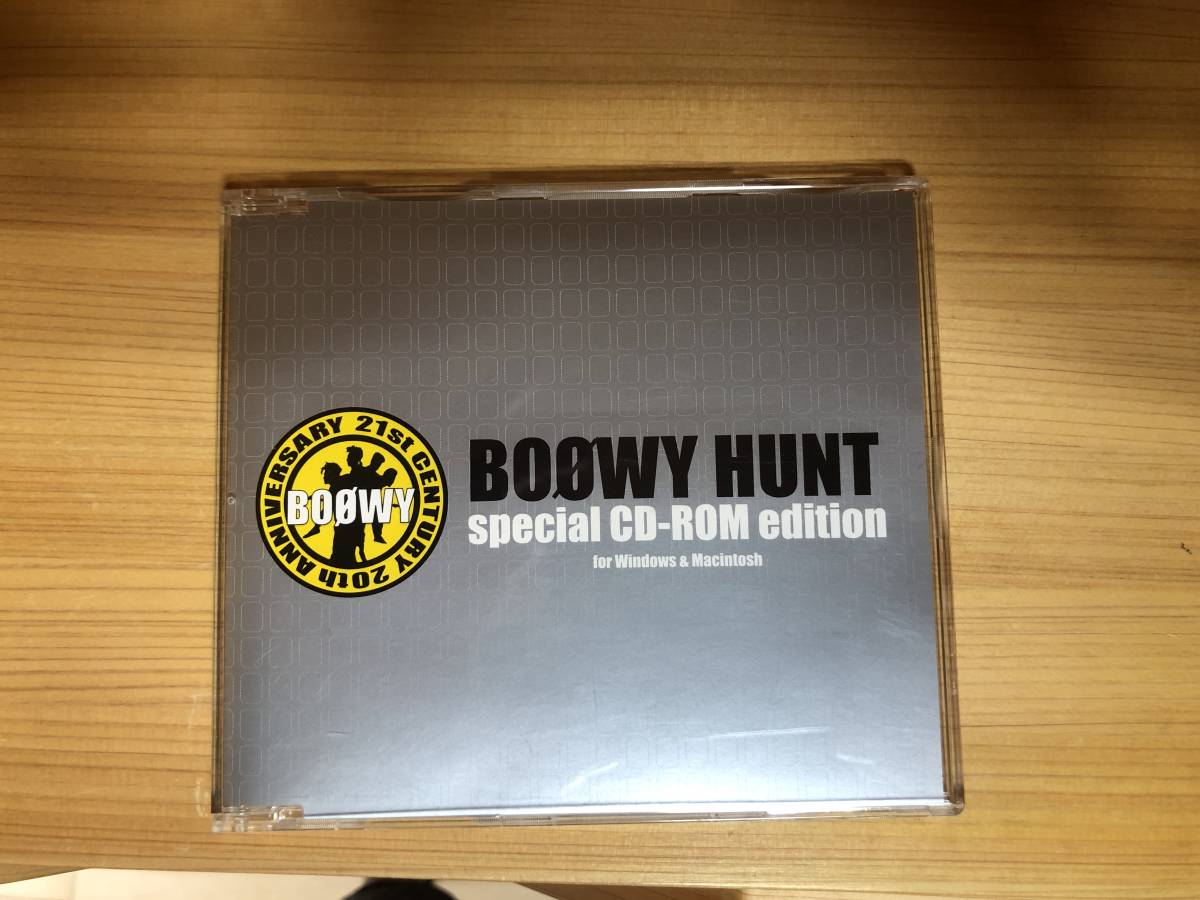 BOØWY HUNT special CD-ROM 入手困難！！ BOOWY HUNT 特別編集版 CD