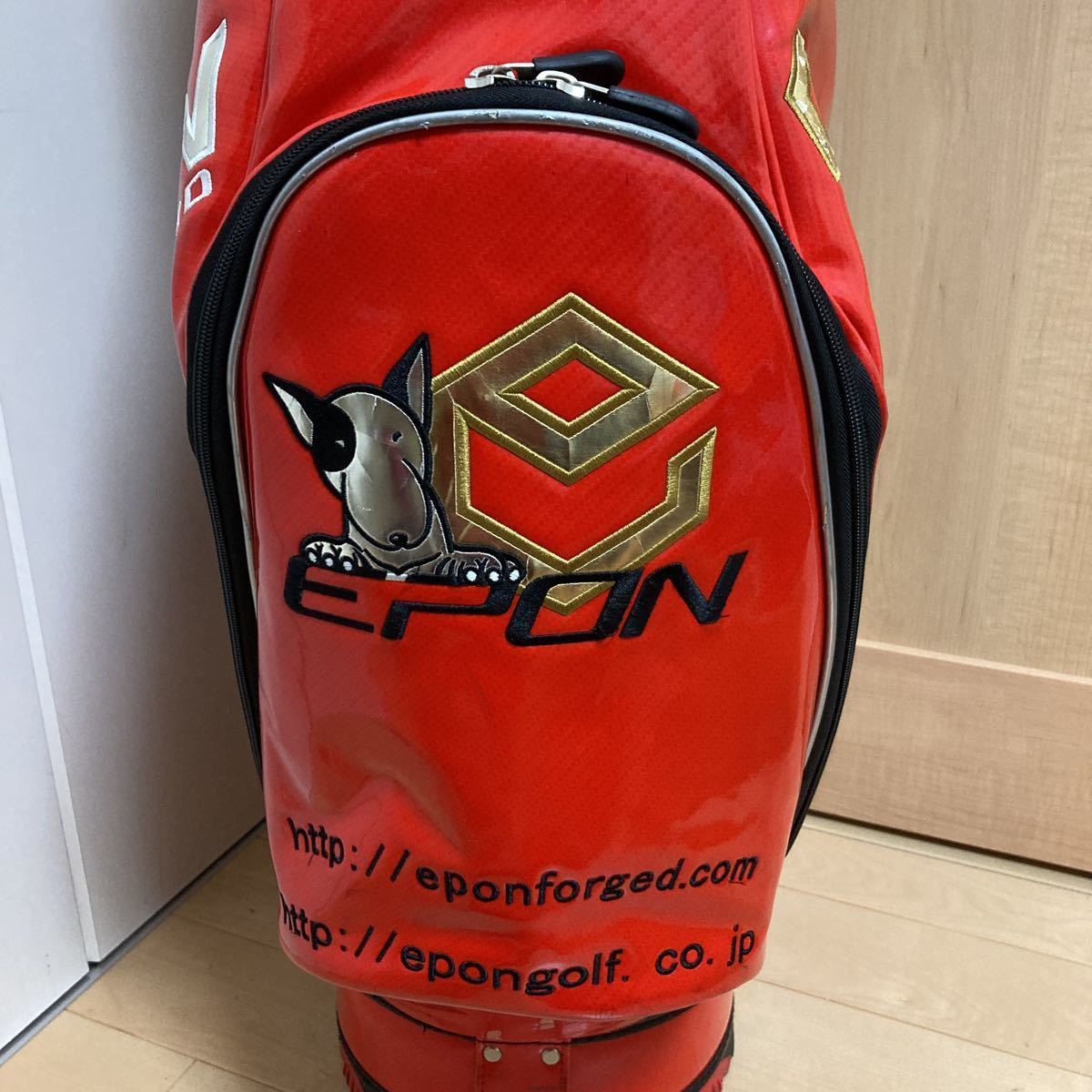 寶BVー−1149 EPON RED キャディバッグ