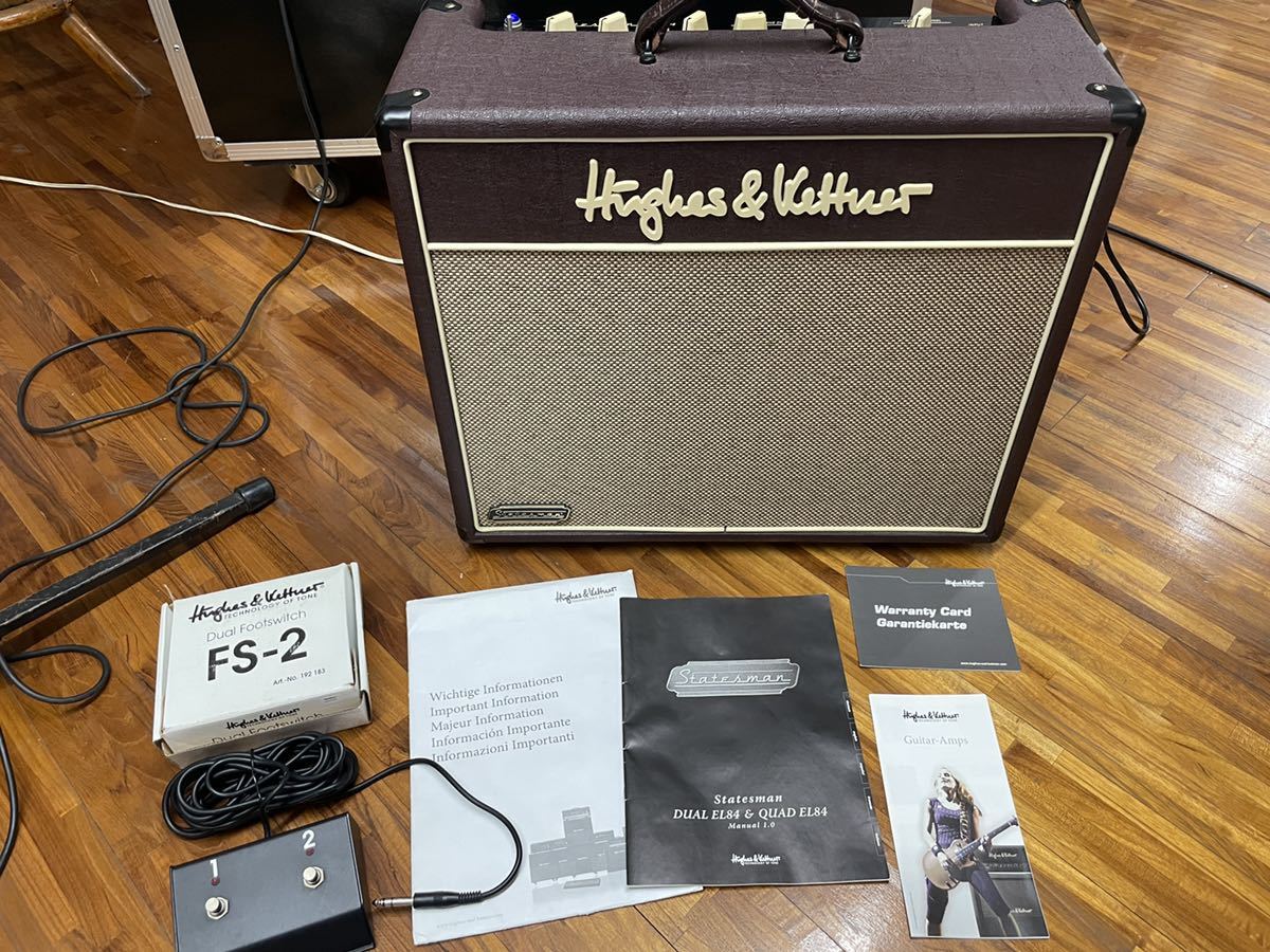 Hughes＆Kettner ヒュースアンドケトナー STATESMAN QUAD EL84 真空管