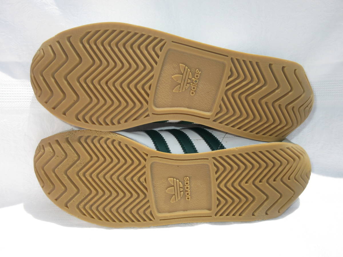 中古品 限定復刻 2017年made adidas country カントリー OG 白緑 