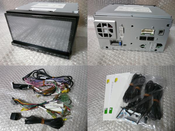 ★完動 美品★新品アンテナ付★パナソニック ストラーダ CN-S310D Bluetooth DVD再生 SD 地デジ フルセグ 2DIN 180mm