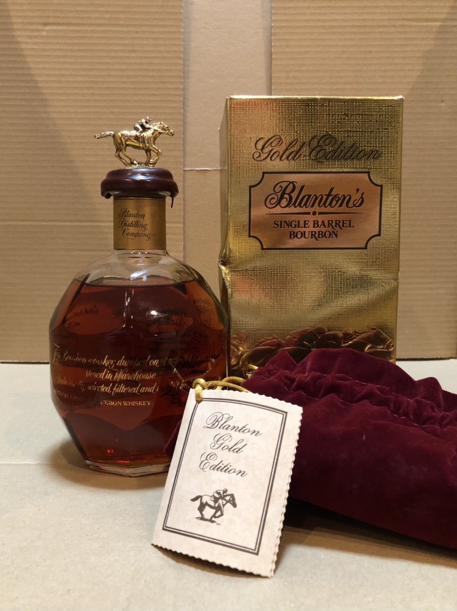 古酒 Blanton's ブラントン 1994 ゴールド エディション 750ml 51.5