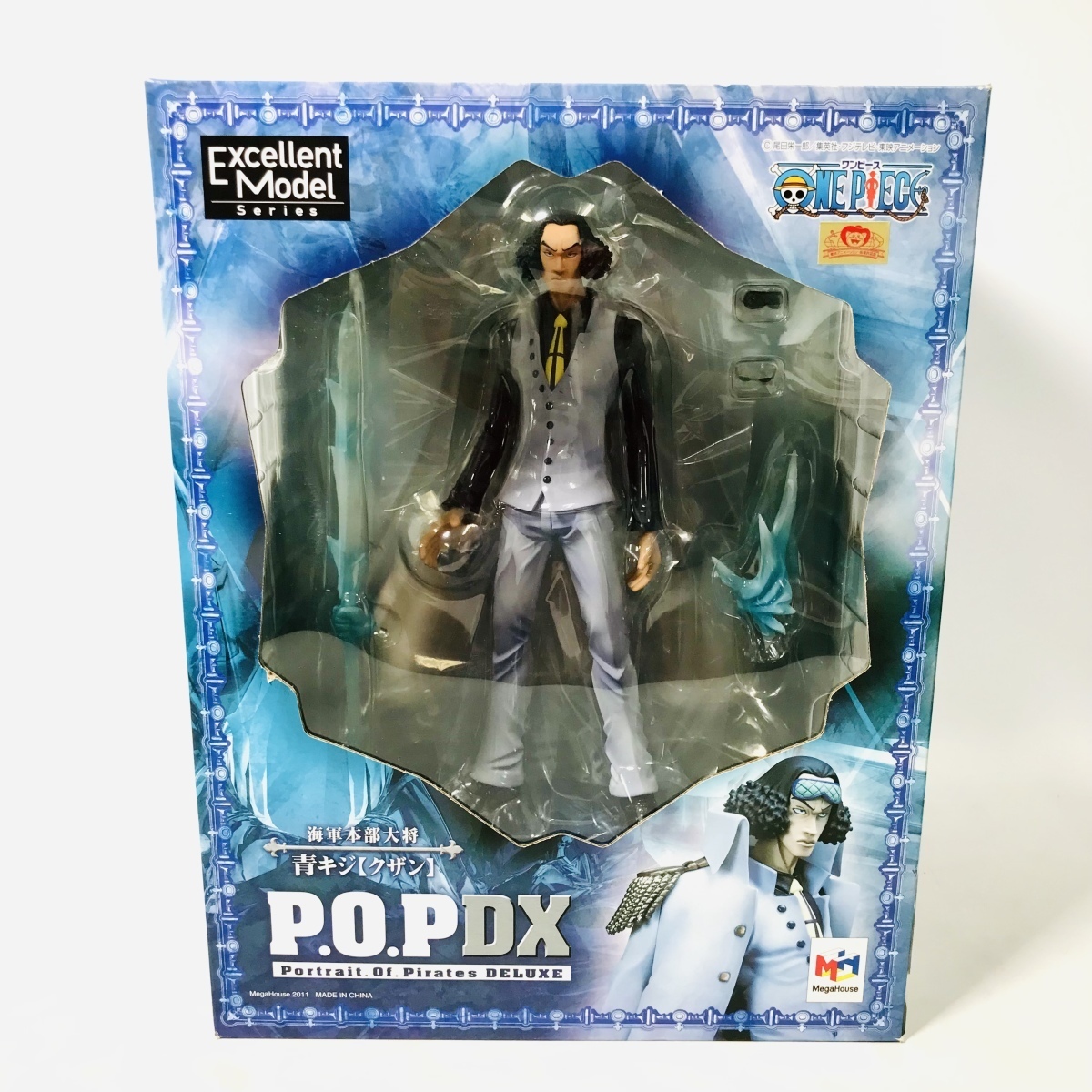新品未開封 メガハウス ワンピース P.O.P Portrait.Of.Pirates DX 海軍本部大将 青キジ クザン