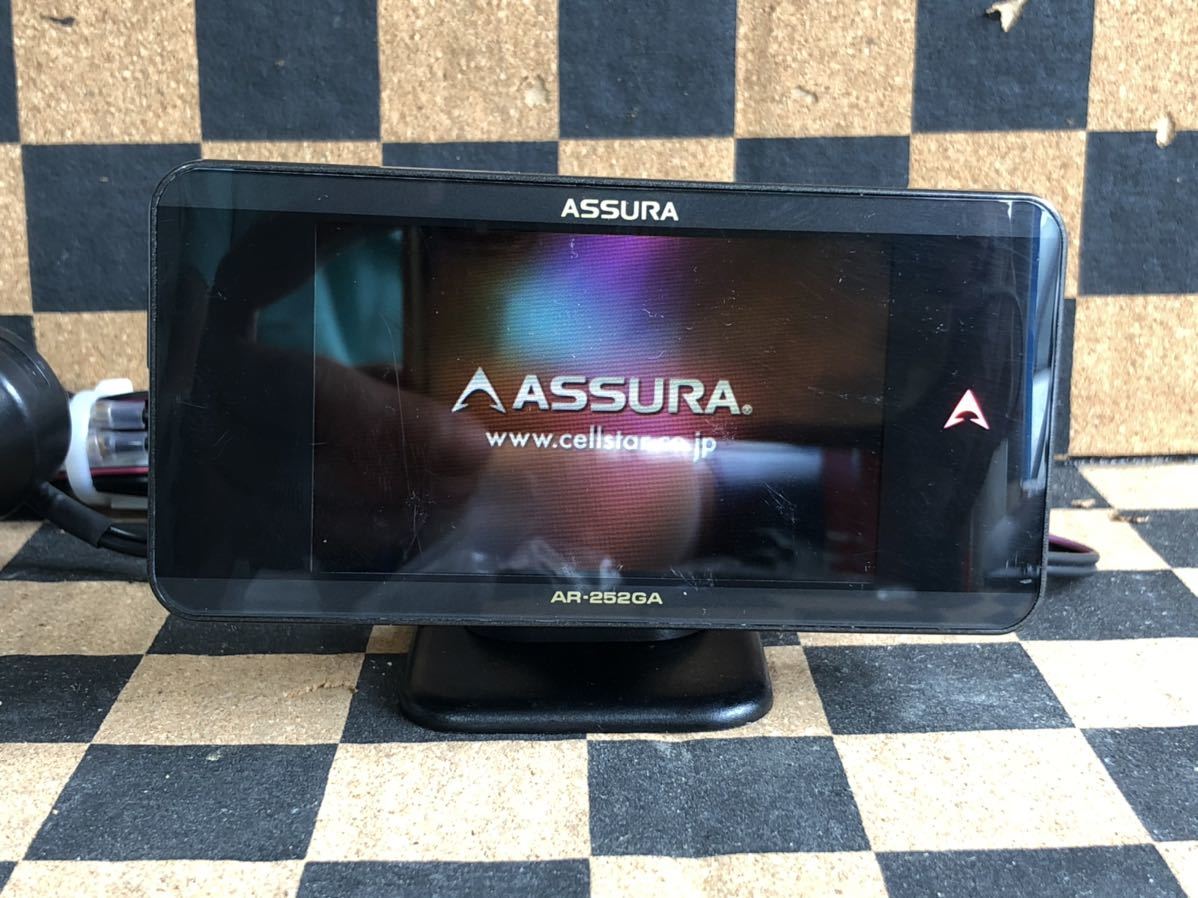 アシュラASSURA【AR-252GA】GPSレーダー探知機 CELLSTAR セルスター