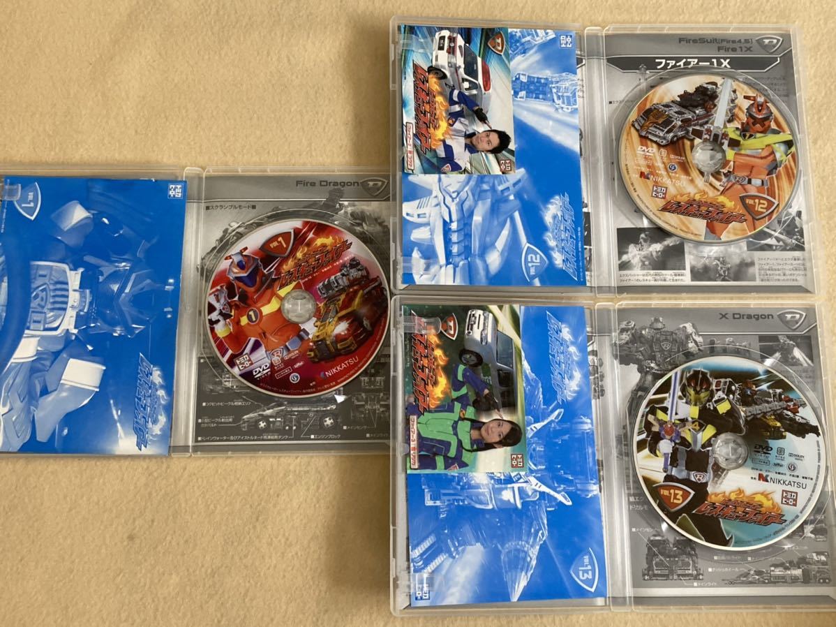 トミカヒーロー レスキューファイアー DVD 全18巻セット 2 11 14 18巻