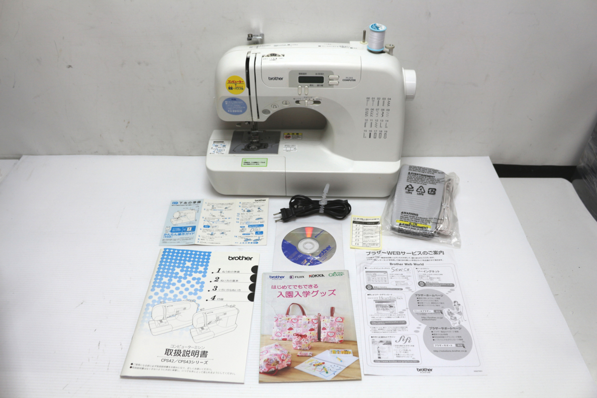 1円～【☆13-2965】□中古□brother ブラザー コンピューターミシン 