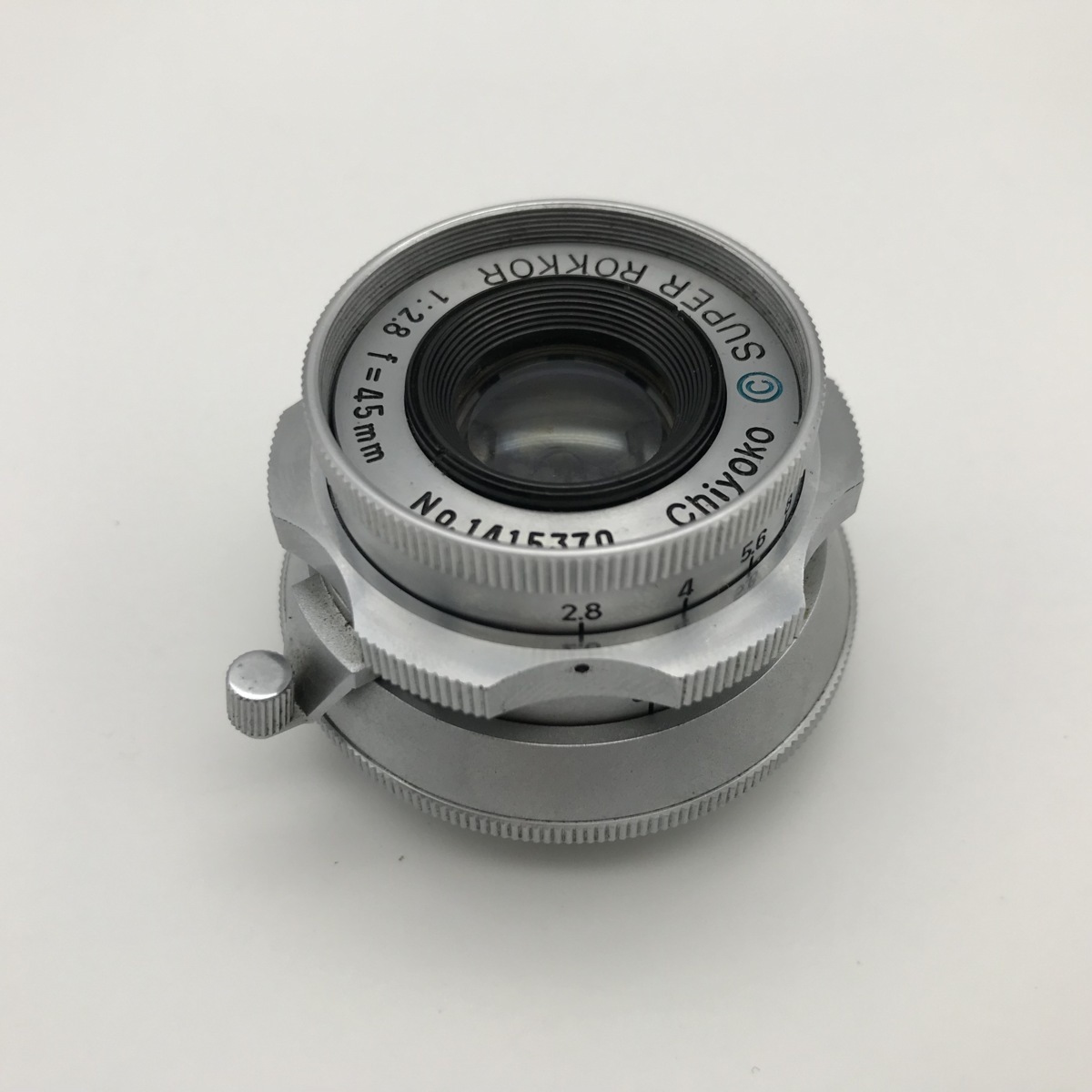 CHIYOKO SUPER ROKKOR 45mm f2.8 梅鉢 Lマウント MINOLTACHIYOKO