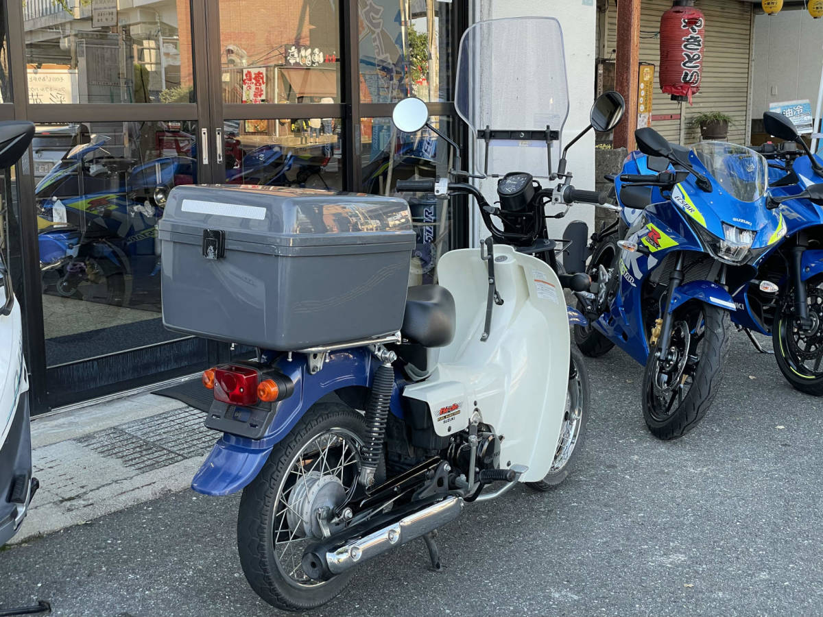 スズキ バーディー50 セル付 中古 ba43a フロントキャリア 2 
