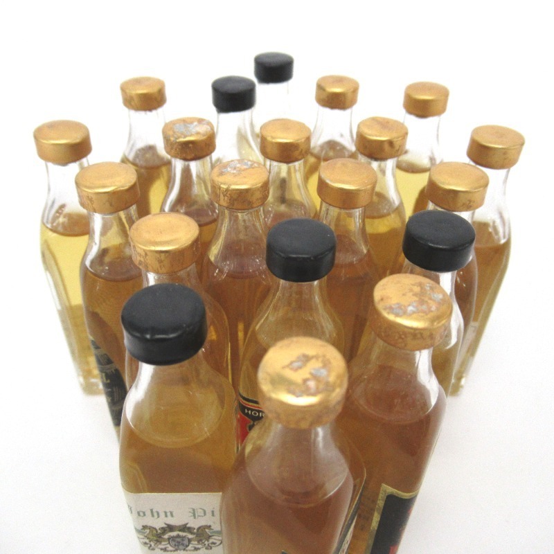 スコッチ ミニボトル ウイスキー 飲み比べ 34本セット 11ml 箱なし 6本
