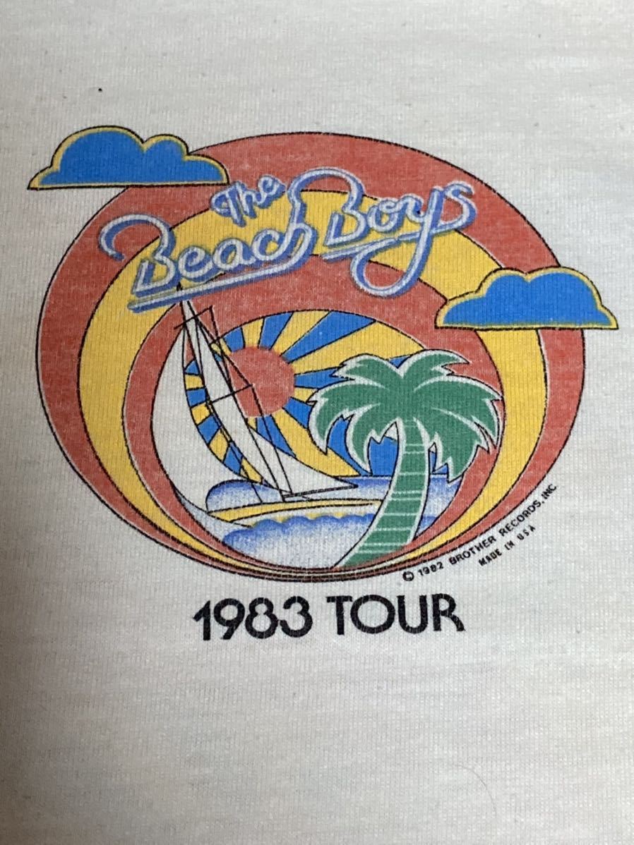 送料無料 80s ロックT BEACH BOYS 1983 TOUR ビーチボーイズ ツアー T 