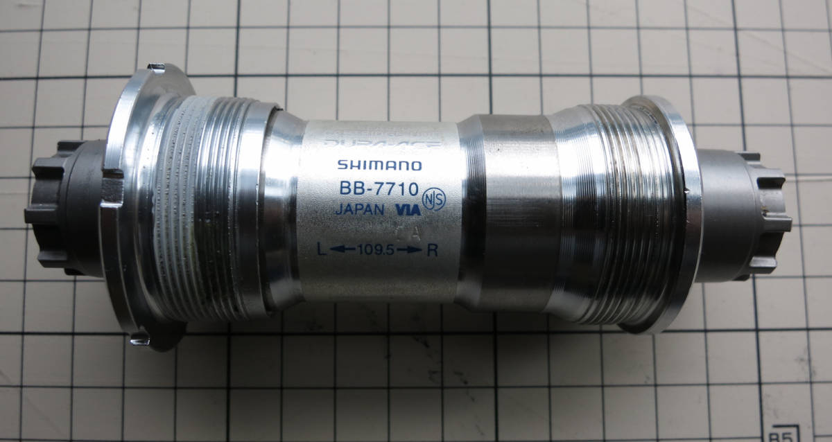 SHIMANO DURA-ACE ボトムブラケット BB-7710 njs シマノ（SHIMANO） BB