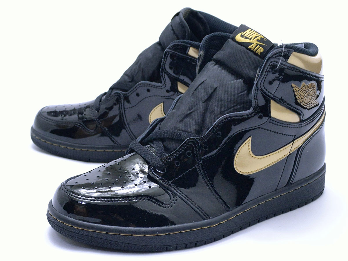 正規品 新品未使用 NIKE AIR JORDAN 1 RETRO HIGH OG 【METALLIC GOLD 